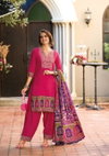 Khwab By Lady Leela Viscose Silk Kurti With Bottom Dupatta Exporters In India
